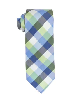 Outlet 😍 Nautica Checkered Tie ⌛ -Cheap Nautica Store Belk 933