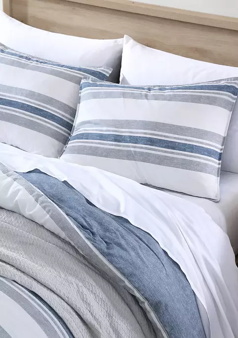 Flash Sale π Nautica Bay Shore 3-Piece Striped Cotton Comforter Set π₯° 2 Flash Sale π Nautica Bay Shore 3-Piece Striped Cotton Comforter Set π₯° - Image 2